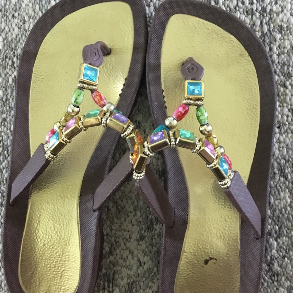 Jeweled Sandals - Picture 2 of 3